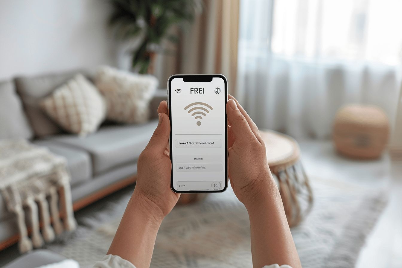 Panneau Mot De Passe WiFi En Bois - 6x6 Pouces, Avec Support Métal Et Stylo Effaçable, Idéal Pour La Maison Ou Le Bureau