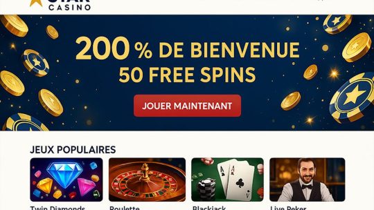 Star Casino : ce nouveau site est-t-il vraiment à la hauteur de sa réputation ? Notre avis