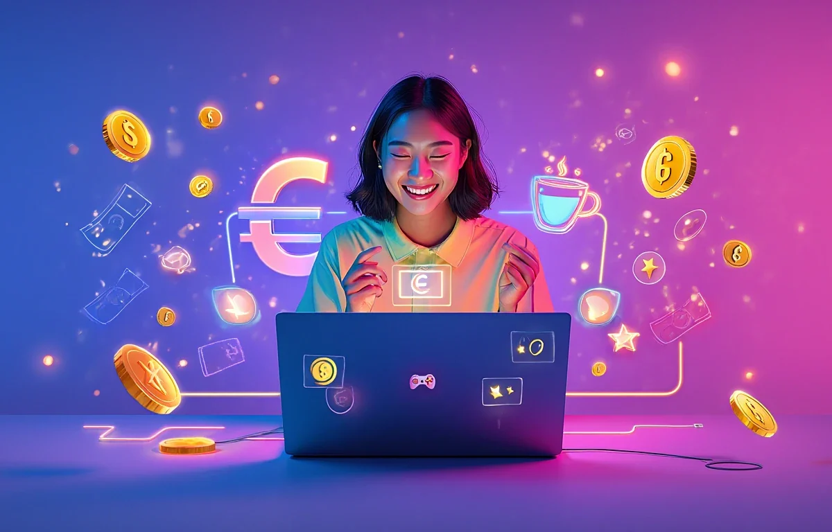 Gagner de l&rsquo;argent en s&rsquo;amusant sur internet