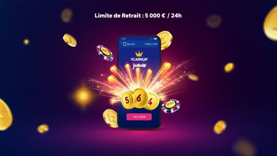 Les jackpots de casino avec limites de retrait claires: Guide essentiel 2026