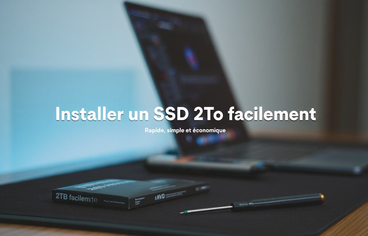 Comment installer un SSD 2To haute capacité (sans se ruiner)