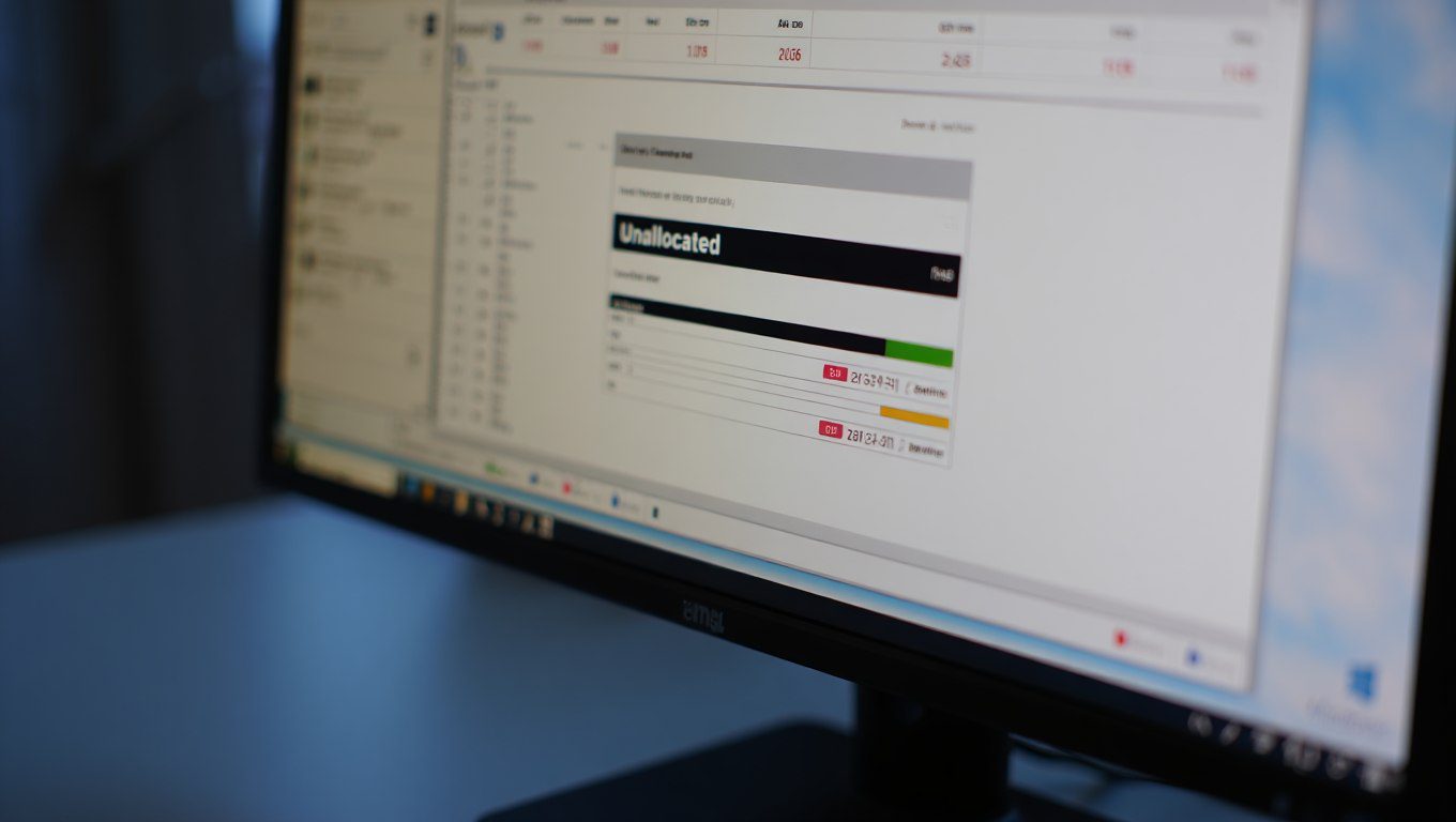Initialiser le disque sous Windows