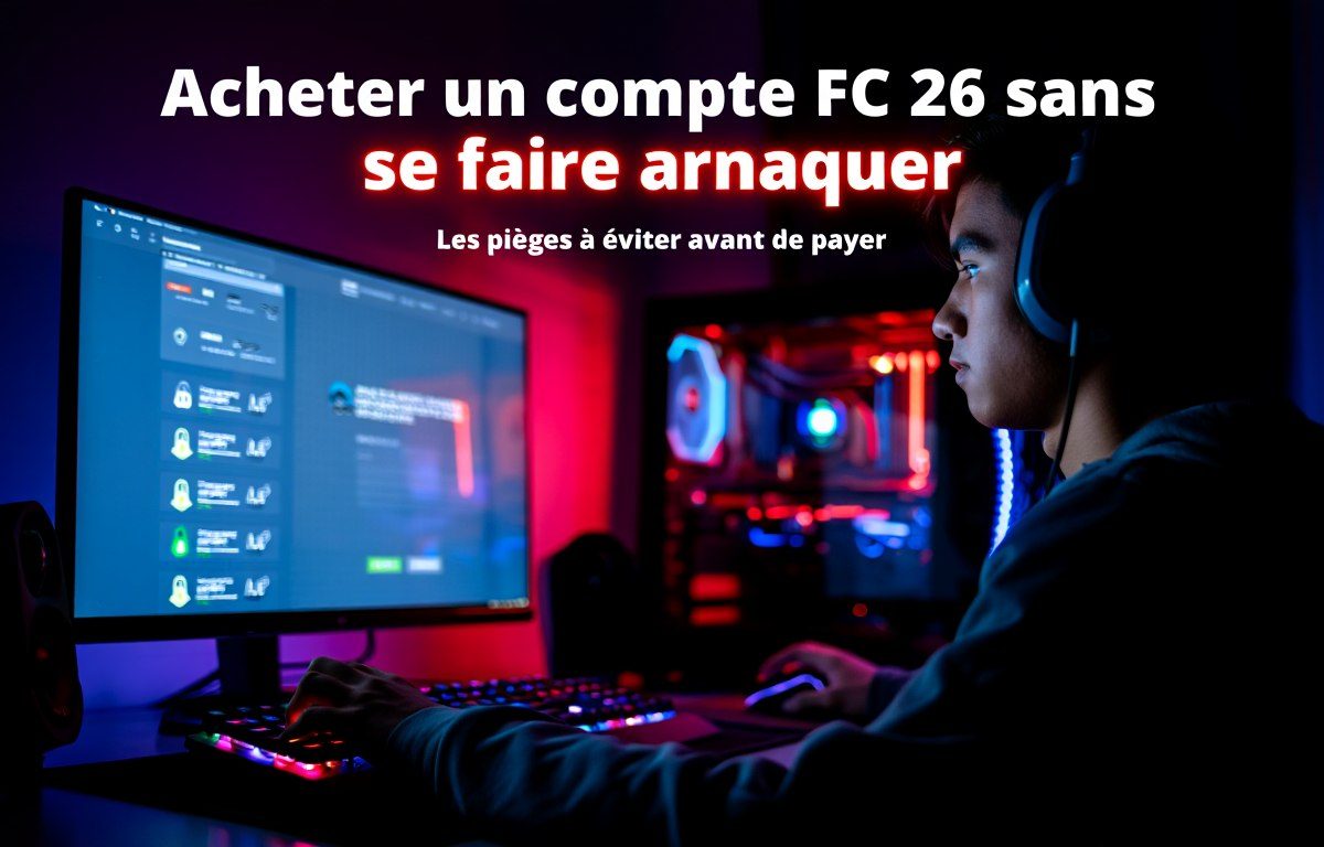 Comment acheter un compte Steam FC 26 (et éviter de perdre 30€)
