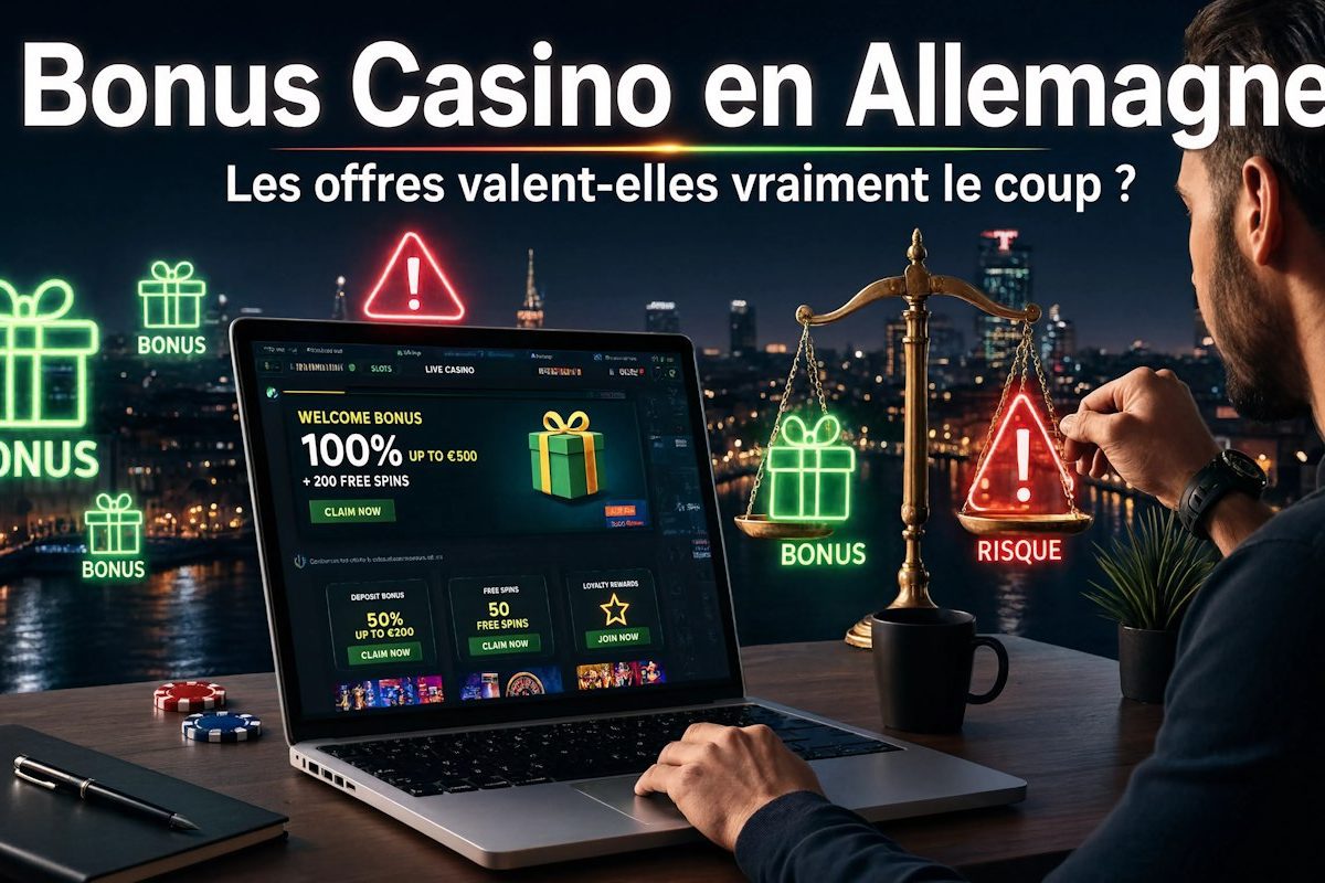 Les meilleurs bonus casino en Allemagne