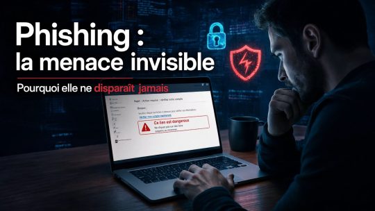 Pourquoi le phishing reste l&rsquo;une des menaces les plus répandues sur internet
