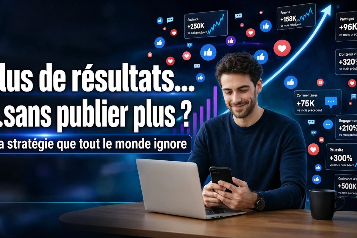 Réseaux sociaux : comment obtenir plus de résultats sans publier plus ?