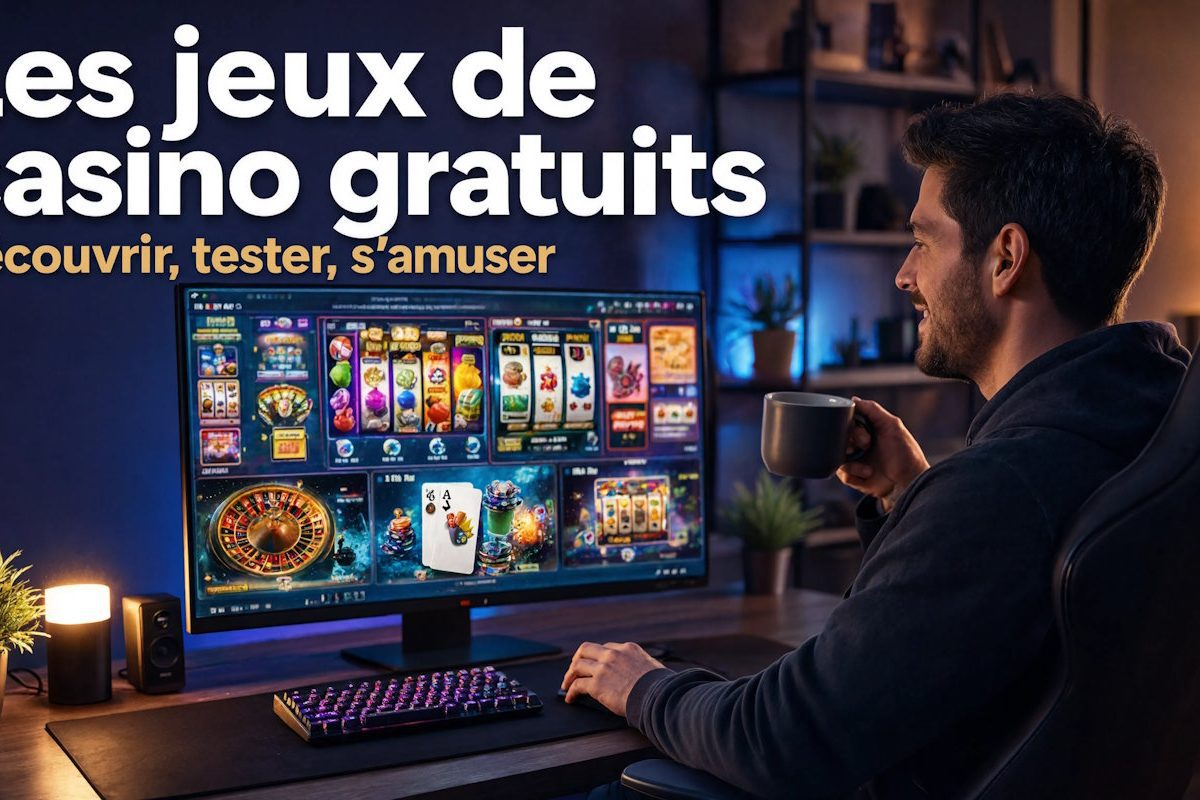 L’univers des jeux gratuits de casino en ligne