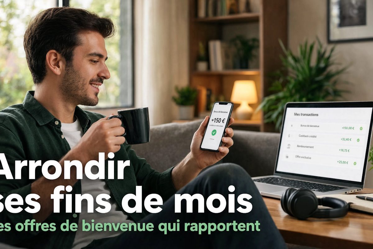 Offre de bienvenue : comment arrondir les fins de mois sans lever le petit doigt (ou presque)
