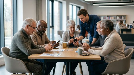Formation smartphone senior gratuite : où apprendre et que faut-il maîtriser ?