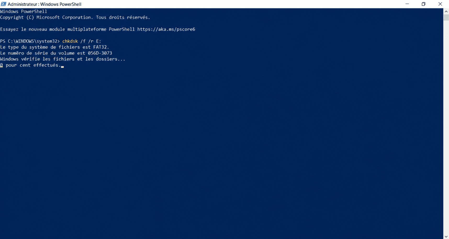 chkdsk