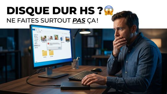 Comment récupérer des fichiers sur un disque dur endommagé?