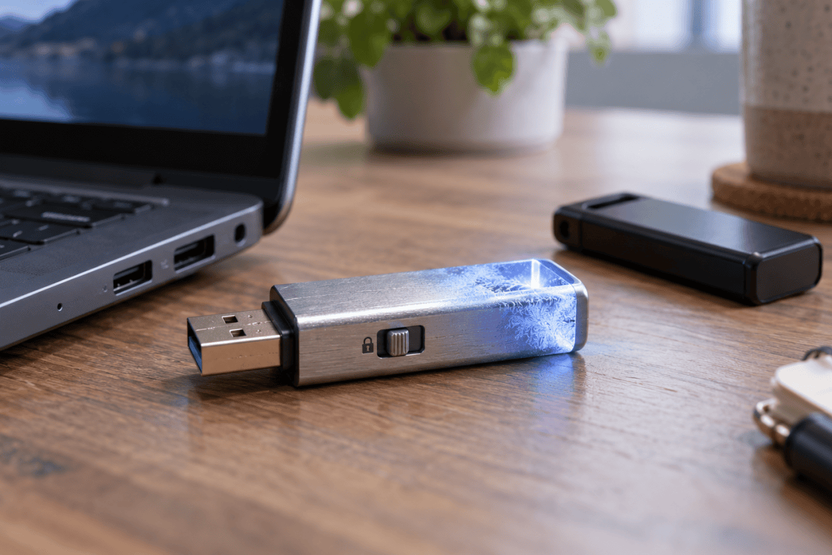 Clé USB protégée en écriture : débloquer les fichiers sans tout perdre