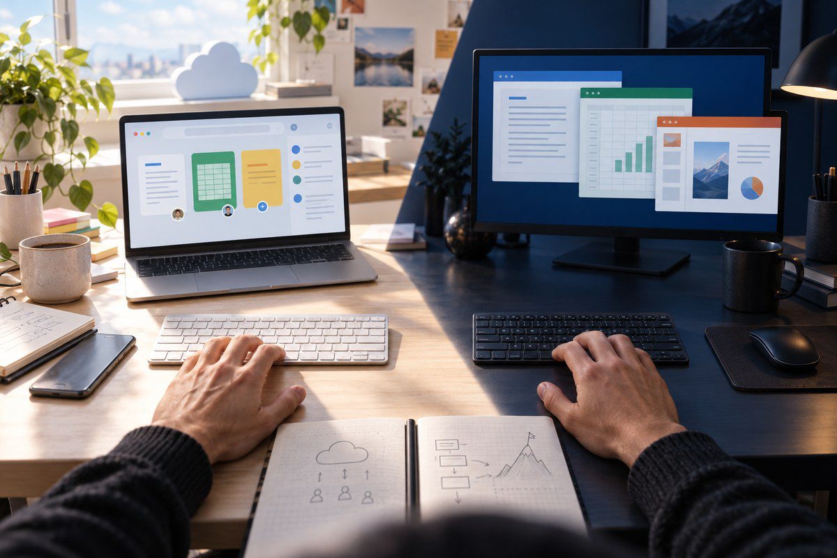 Google vs Microsoft : quel écosystème choisir pour travailler ?