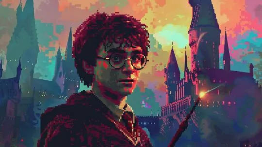 Pixel Art Harry Potter : Donnez Vie à Votre Magie Pixelisée 🧙‍♂️🎨