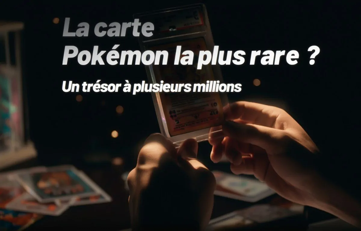 Quelle est la carte Pokémon la plus rare du monde ?