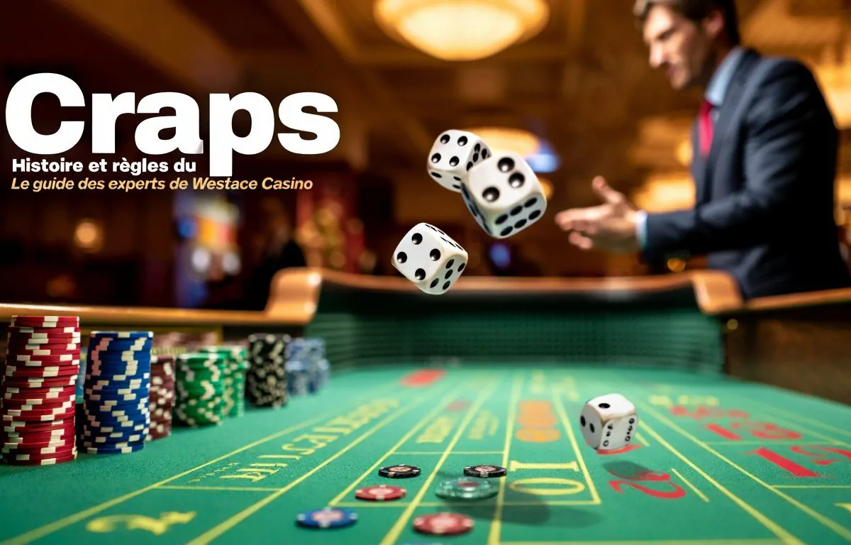 Histoire et les règles du craps vues par les experts de Westace Casino Online