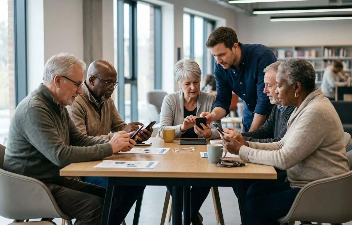 Formation smartphone senior gratuite : où apprendre et que faut-il maîtriser ?